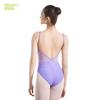 Womens Ballet Leotard With Spaghetti Straps Stretch Dancewear Adult Practice Performance