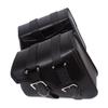 Motorcycle Side Bags Pu Leather Retro Saddlebags Motorcycle Luggage Side Tool Bag for Sportster