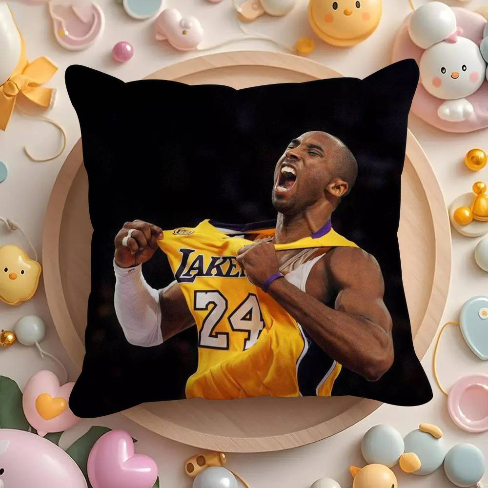 Basketball player K-Kobe COOL B-bryantes Pillowcases cushion covers living room sofas home decor gifts