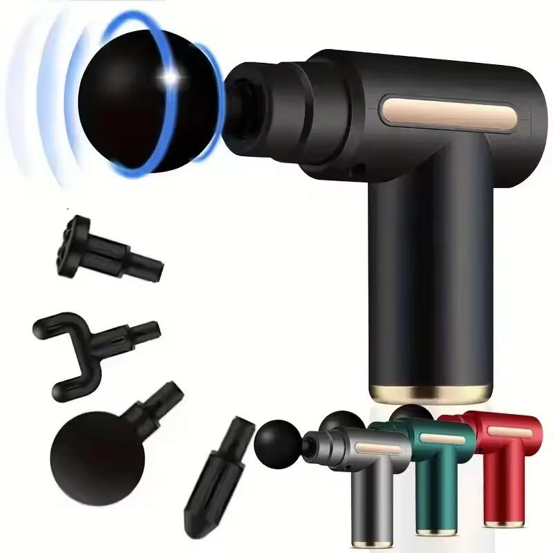 Portable Fascia Gun Deep Tissue Massage Mini Lightweight Adjustable Speed Whole Body Equipment