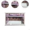 1/64 1/36 1/32 Scale Car Display Unit Acrylic Parking Space with LED Illumination for Collectors