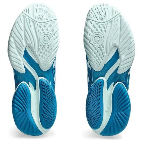 Asics Court Ff 3 Teal Blue White Women's - 1042A220-401