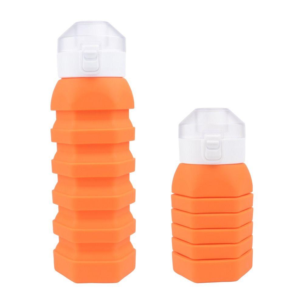 Large-capacity Collapsible Sport Bottle 350-650ML Foldable Drinking Cup  Outdoor Travel