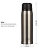 Zojirushi SJ-JS10 Stainless Steel Vacuum Insulated Bottle 1030ml