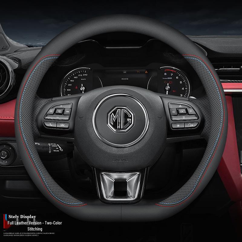 

Чехол на руль из натуральной кожи для MG5, MG6, MG7, MG4MG, Navigator HS, Ruixing 3SW, Ruiteng ZS Standard