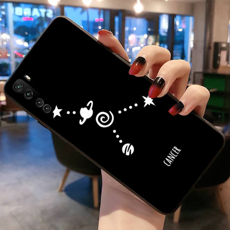 

12 созвездий знаков зодиака Чехол для телефона Huawei P20 P30 P40 lite E Pro Mate 30 20 Pro P Smart 2020 P10 Huawei P30