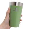 STANLEY Stackable Vacuum Green Tumbler, 0.47L, Pint, 10-02282-317, (Green/FF)