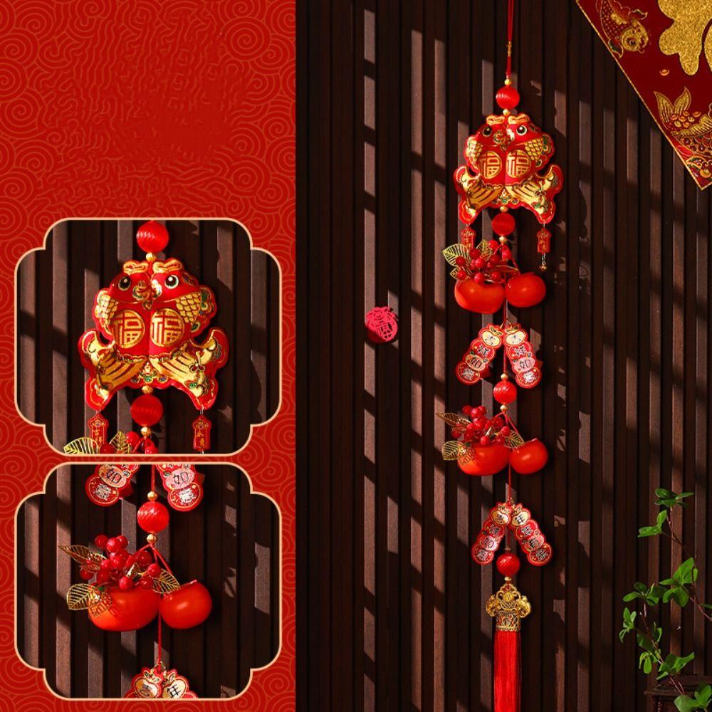 Traditional Spring Festival Door Decoration New Year Hanging Ornaments Party Decoration