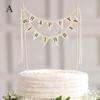Cupcake Cake Flag Bunting Pennant Happy Birthday Banner Party Supplies Cake Decoration Cake Topper