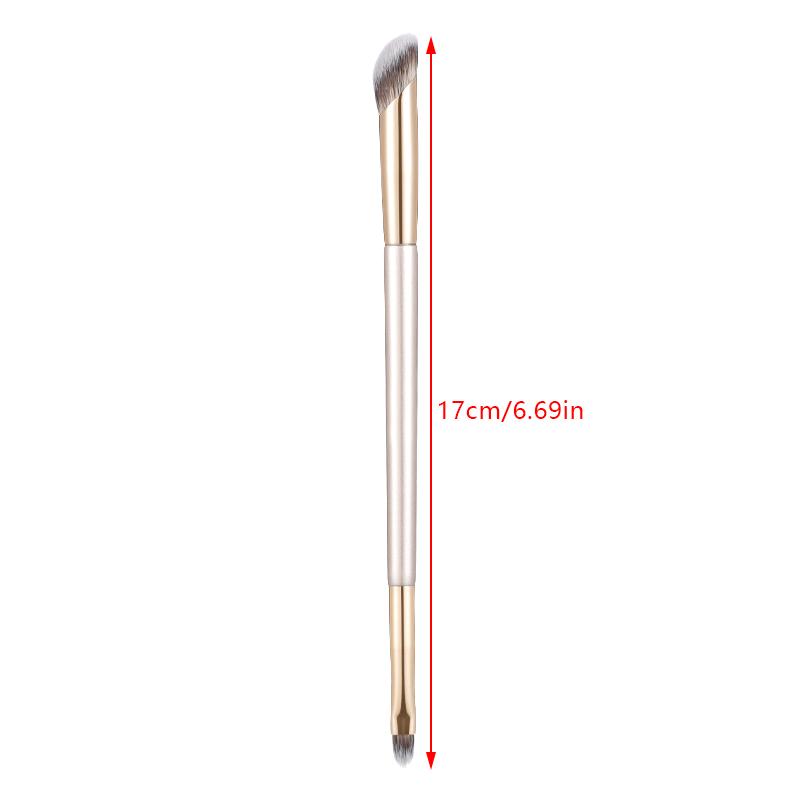 Double Head Finger Concealer Makeup Brushes Precision Soft Smudge Brush Facial Blemish Cover Acne Dark Circles Multi-Function
