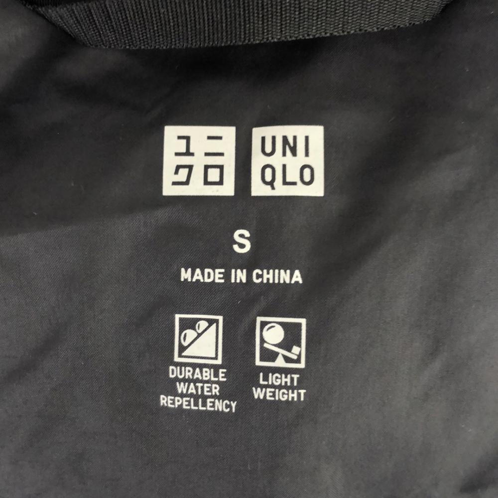 Uniqlo Seamless Ultra Light Down Jacket S Black Women Used