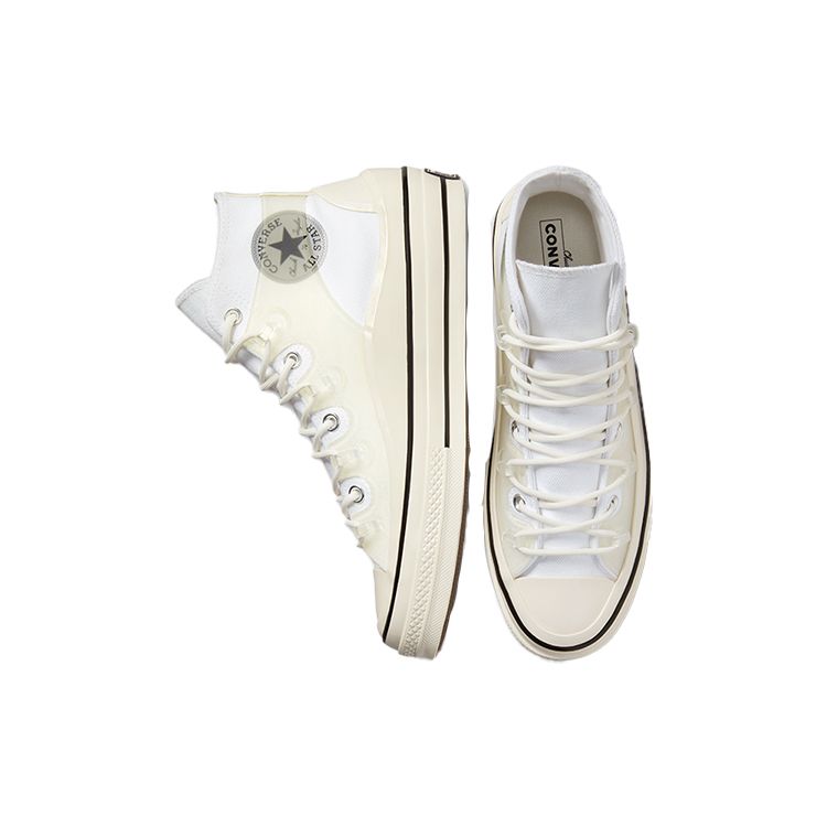 Converse Chuck 70 Utility High Funzione Ibrida - Sneakers Unisex Egret Bianco Nero 172255C