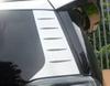 FUKUARE Alphard Vellfire 30 Series Rear Window Pillar Garnish Set of 2 Left and Right Exterior Custom Parts (Plated Finish)