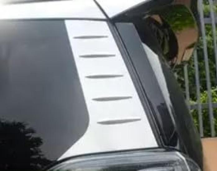 FUKUARE Alphard Vellfire 30 Series Rear Window Pillar Garnish Set of 2 Left and Right Exterior Custom Parts (Plated Finish)
