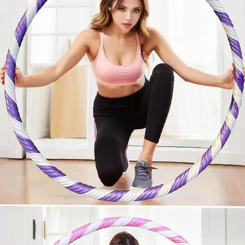 WEZHO Weighted Hula Hoop for Core Exercise