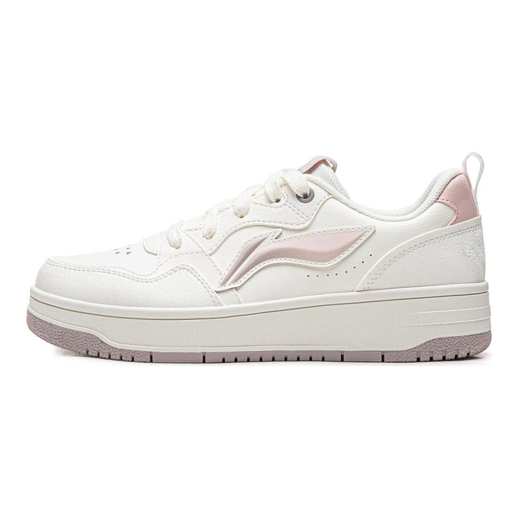 Li Ning Tianji Soft Slip Resistant, Abrasion Resistant, Lightweight, Height Increasing Low top Skateboard Shoes Women's AGCW068-4