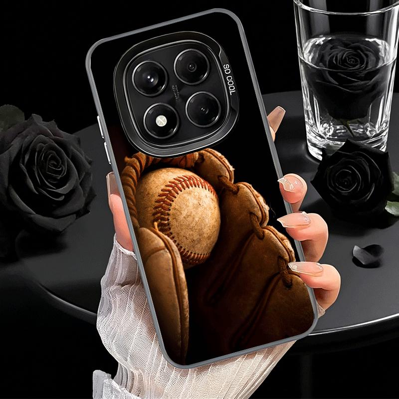 Baseball Sport Soft Phone Case for Samsung Galaxy S24 S25 FE S26 Edge S23 Ultra S22 Plus S21 + Shockproof Cover Back Shell