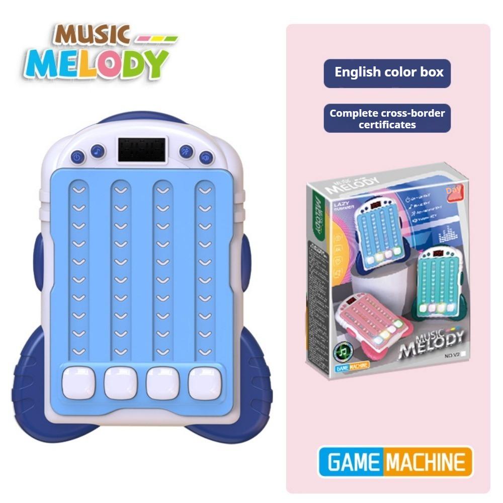 Children's educational toys, music rhythm game machine, lighting to break the customs and decompress, press the music toy rhythm master
