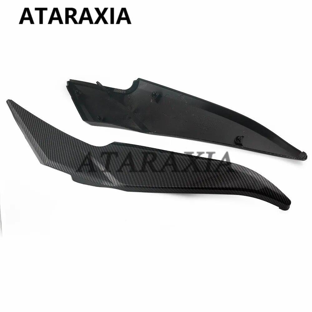 Carbon Fiber Motorcycle Tank Side Cover Panel Fairing Cover Fairing Cowl For Kawasaki ER6N ER6F ER6 EX650 2006 2007 2008