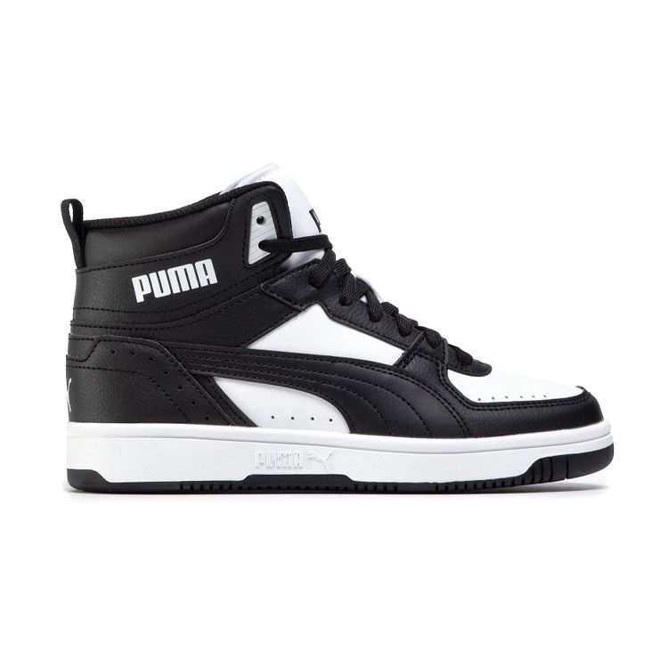 Puma Rebound Joy Lässige High-Top-Sneaker Kinder-Sneaker Schwarz 374687-01