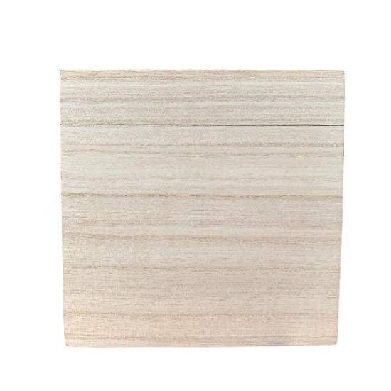 Aufbewahrungsbox aus Paulowniaholz, (100 mm)