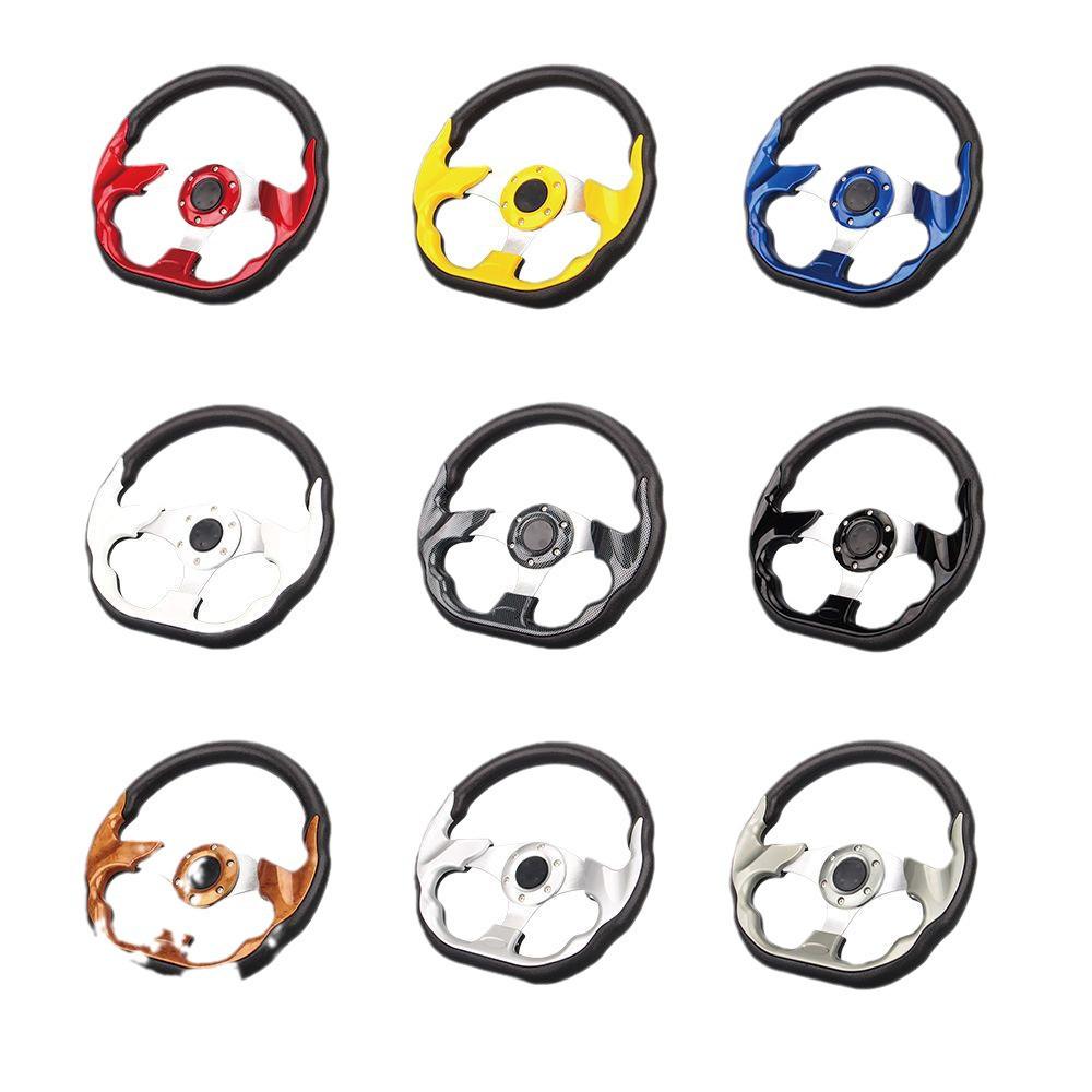 Universal Racing Steering Wheel, suitable for 13-inch steering wheels, ideal for modified and racing cars.