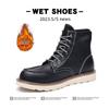 Men's Retro Martin Boots 2025 - Extra Size Spring/Autumn Outdoor Short Work Boots