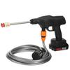 AC 100-240V  1200W High Pressure Cordless Car Washer Spray Water Guns With 2PCS 15000mAh Battery Cleaner Machine For 18V Battery
