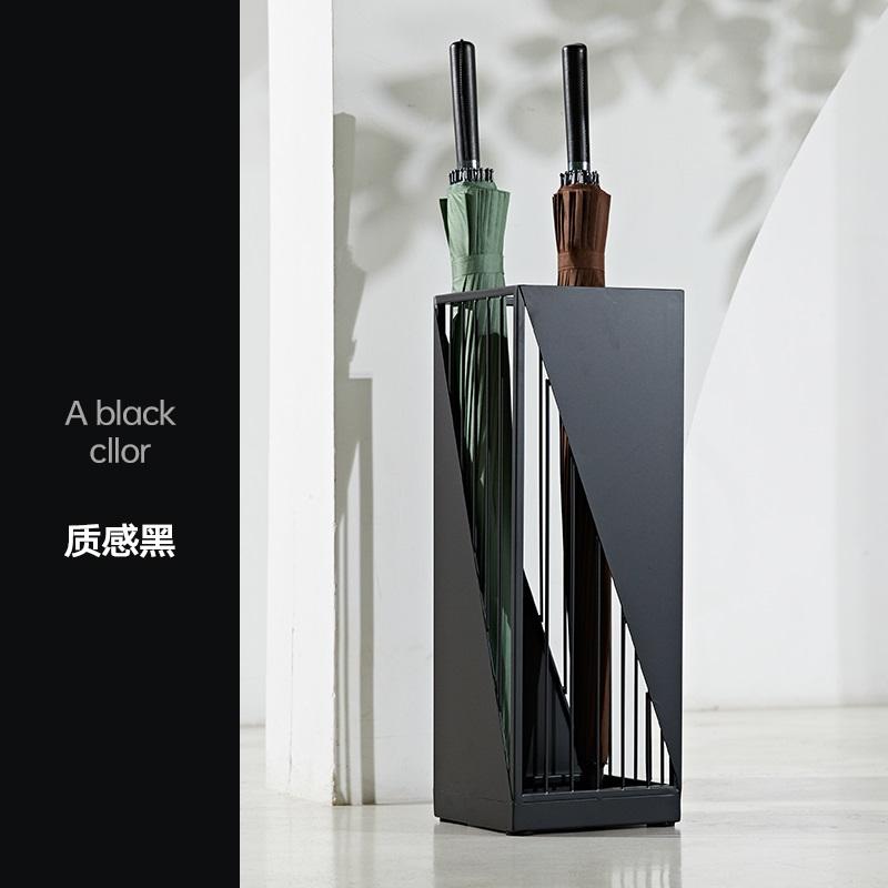 

Nordic Style Iron Umbrella Rack Creative Office Umbrella Holder Minimalist Rain Organizer Bin Home Storage Bucket