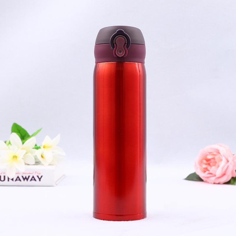 Inteligentní termoska 304 z nerezové oceli - přenosná sportovní láhev na vodu pro studenty