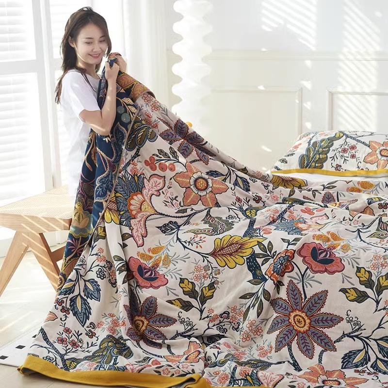 

Бавовняна ковдра-рушник LISM з принтом