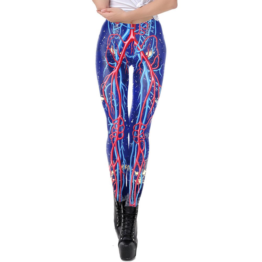 New Printed Leggings, Women's Prom Show Party Leggings