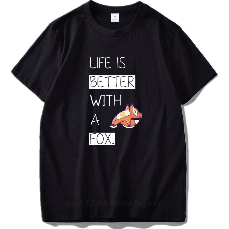 Fox T Shirt Unisex This Is My Huunisex Im Really A Fox Funny Cute Animal Black 100 Cotton Tshirt Slim Fit Streetwear