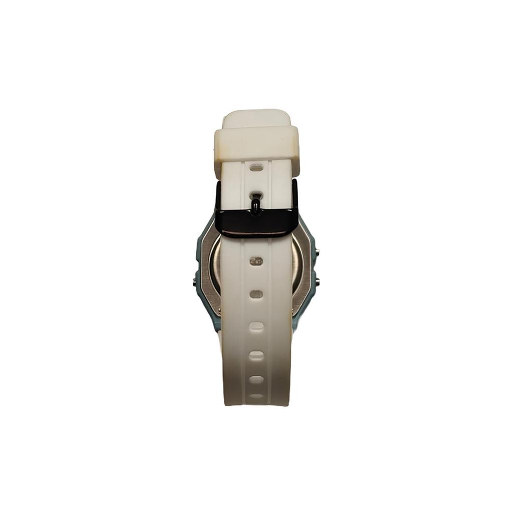 CASIO Custom Collection Quartz Movement Resin Strap Watch Men's Watches Blue Dial F-91WS-2(Watch5--)