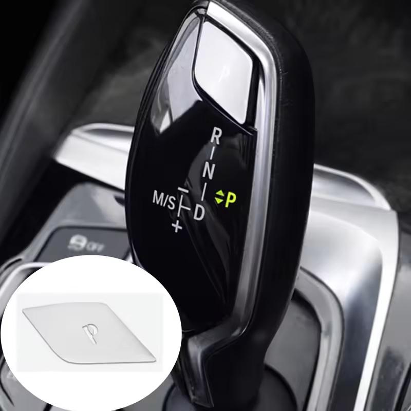 For BMW 5 6 7 Series 6GT X3 X4 G30 G31 G38 G11 G12 G01 G08 G02 Car Gear Shift Knob Parking Brake P Button Trim Sticker Accessory