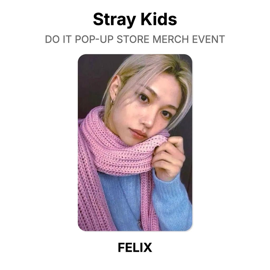 Stray Kids DO IT POP-UP STORE MERCH EVENT Official Photocard