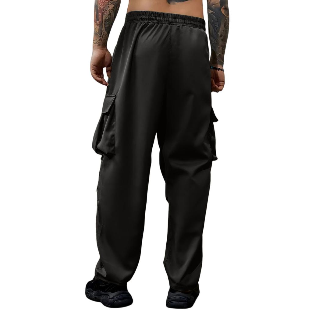 Men's Loose Sports Leisure Multiple Pockets Function Workwear Trousers