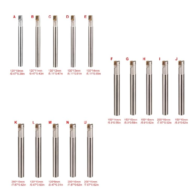Professional Milling Cutter Shank Milling Machine End Mill Shank Large Open Thick Right Angle Cutter Shank Milling