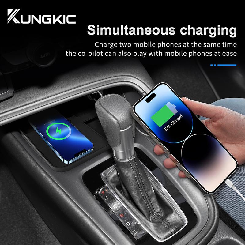 15W Auto Kabellose Halterung Ladeplatte für Honda VEZEL/XRV Mobiltelefon Schnelles Laden Original Autoformteil