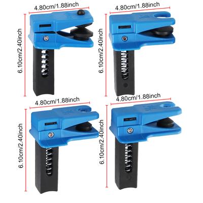 Oil Hose Clamp Car Brake Nozzle Clamp Auto Accessories Pipe Plug Tool To Prevent Oil Spills 4Pcs Automotive Repair