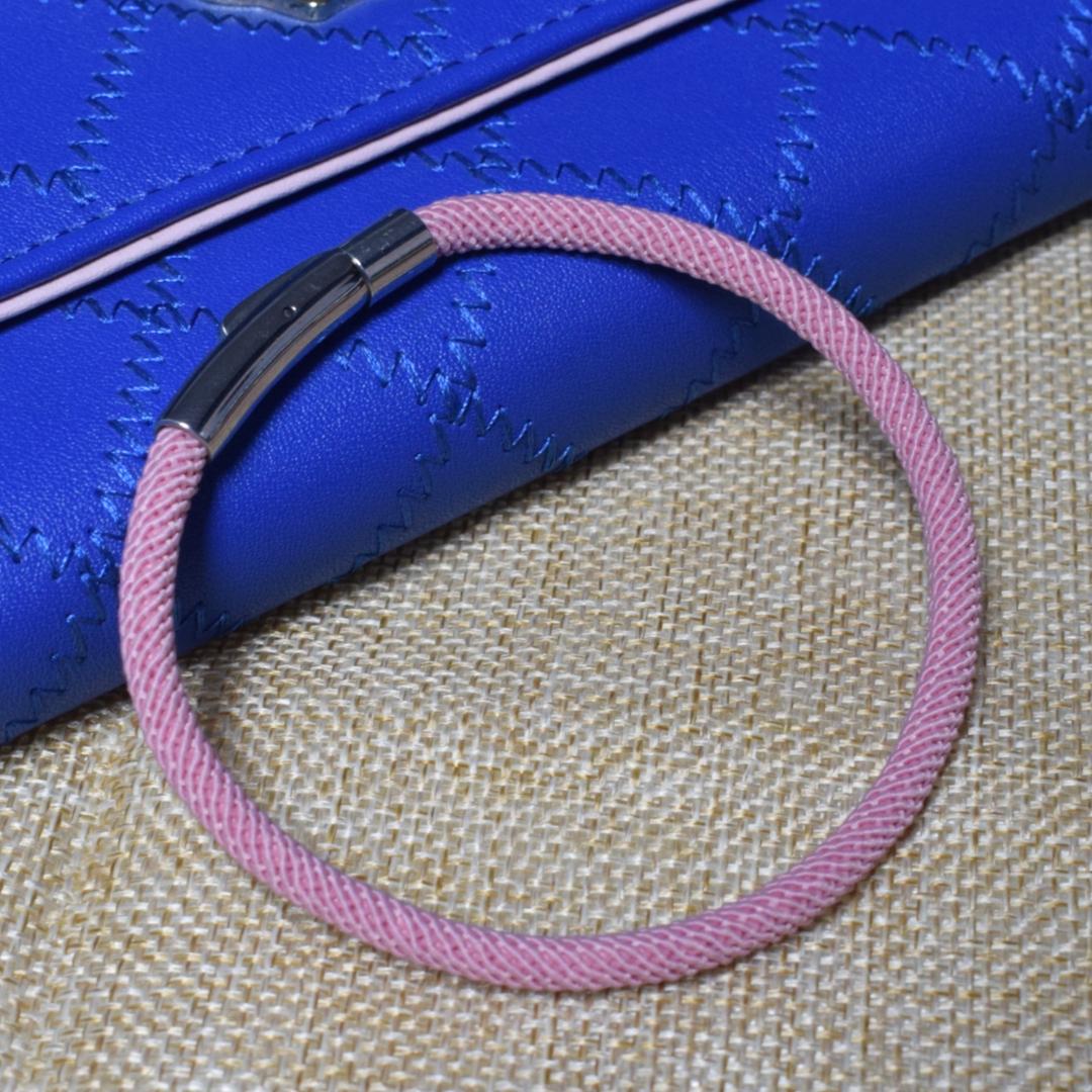 

Geometric Arc Design Stainless Steel Men Cuff Bracelet Milan Rope Magnetic Buckle Friendship Bracelets Luxury Jewelry Gift 19cm