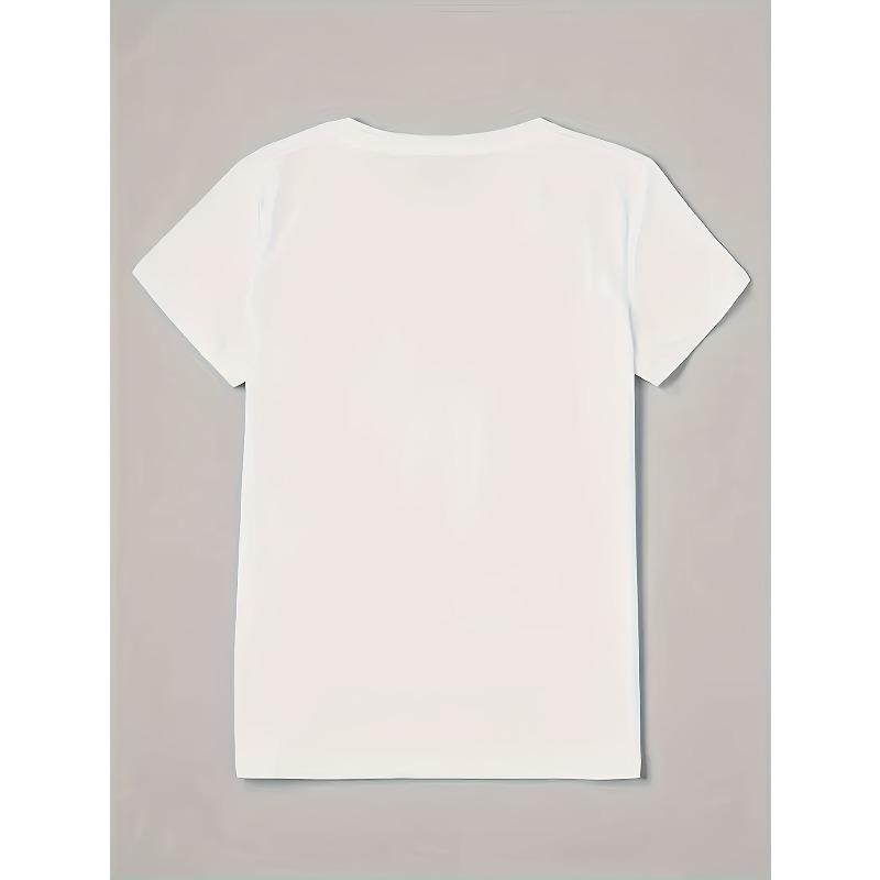 Europäische Größe Damen Vintage Leopardendruck Tiger Grafik Kurzarm Rundhals T-Shirt Hergestellt .