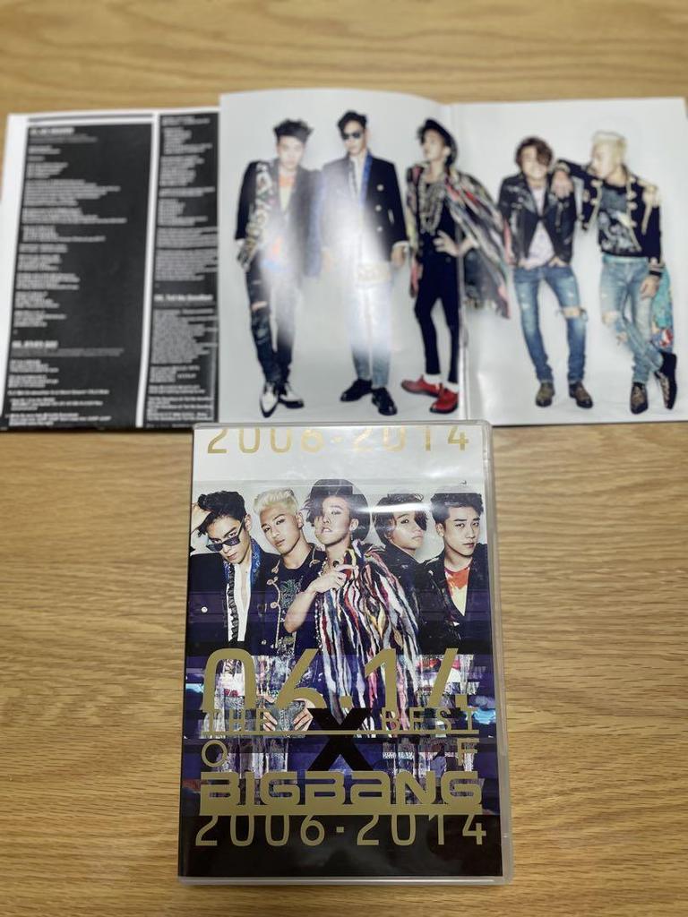 [USED] THE BEST OF BIGBANG 2006-2014 3 CDs + 2 DVDs