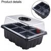 Compact Size Greenhouse Dome Plant Shoots Kit Starter Trays