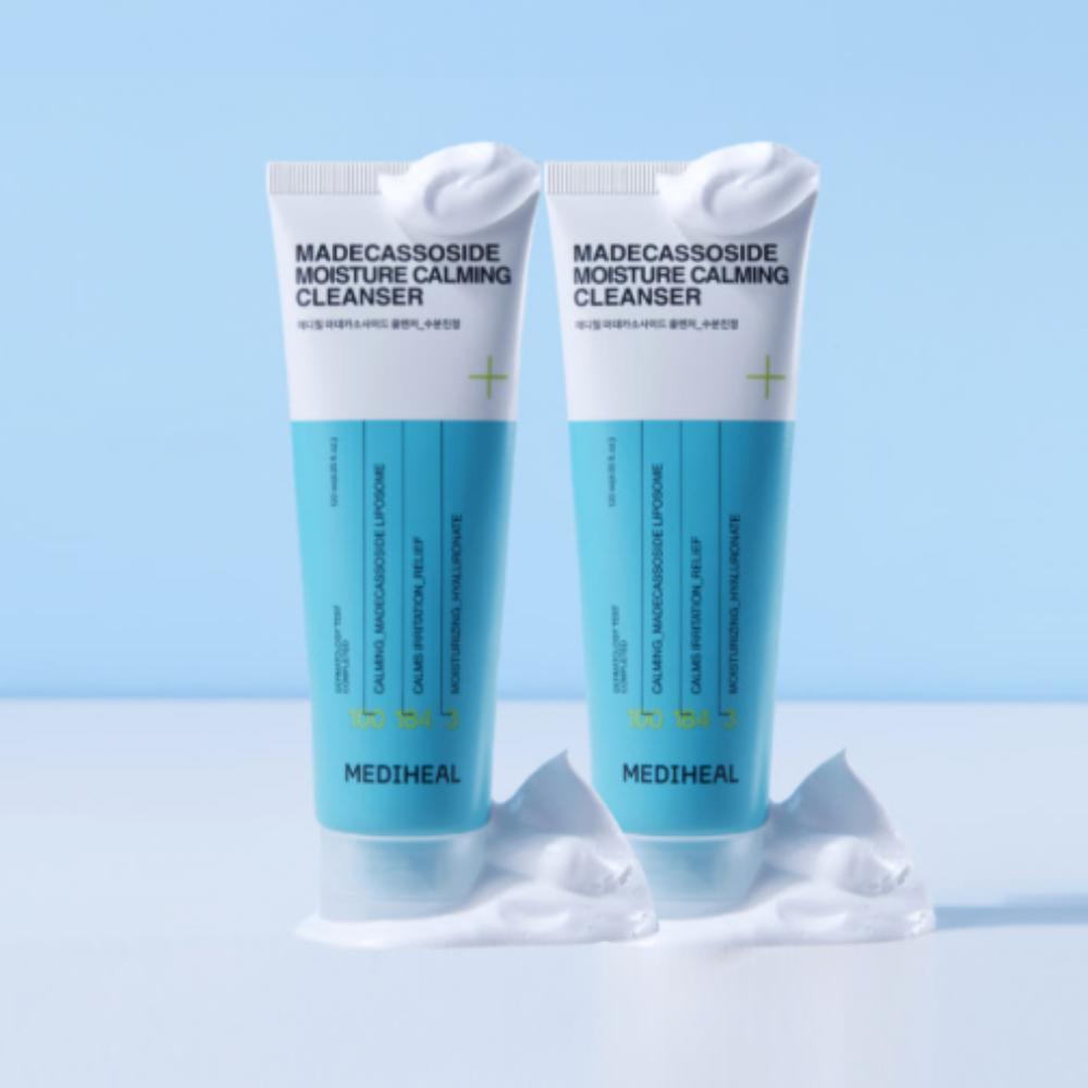 

Mediheal Madecassoside Soothing Moisture Cleansing Foam 120ml × 2 Gentle & Hydrating Cleanser