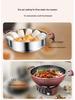 Honeycomb Non-Stick Multifunctional Electric Wok & Hot Pot - Stir-Fry, Steam, Stew, High Power, All-in-One Household Cooker.