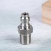 Quick Connect Valve 8mm Male Connector High Pressure Fitting Durable Leakproof Design for Hydraulic Systems