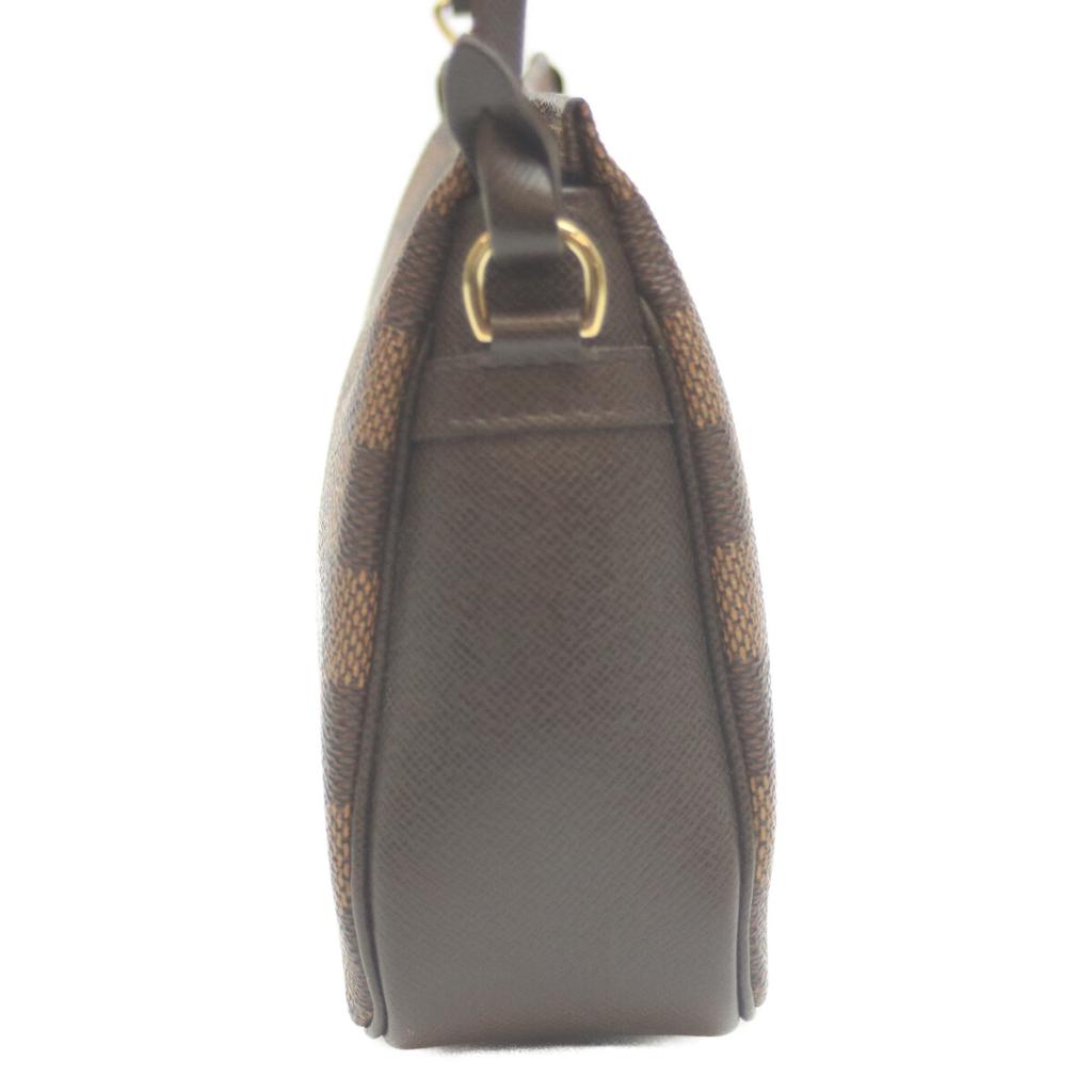 LOUIS VUITTON 2000 N51982 Damier Truth Makeup Handbag BrownUsed