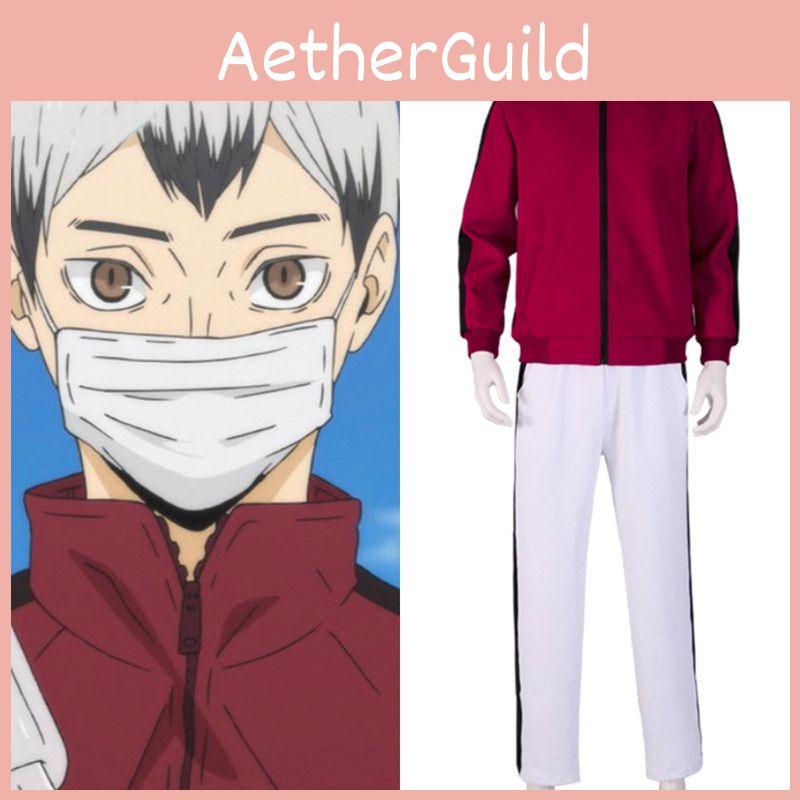 Stylish Haikyuu Miya Atsumu Cosplay Costume With Loose Fit And Mesh Lining