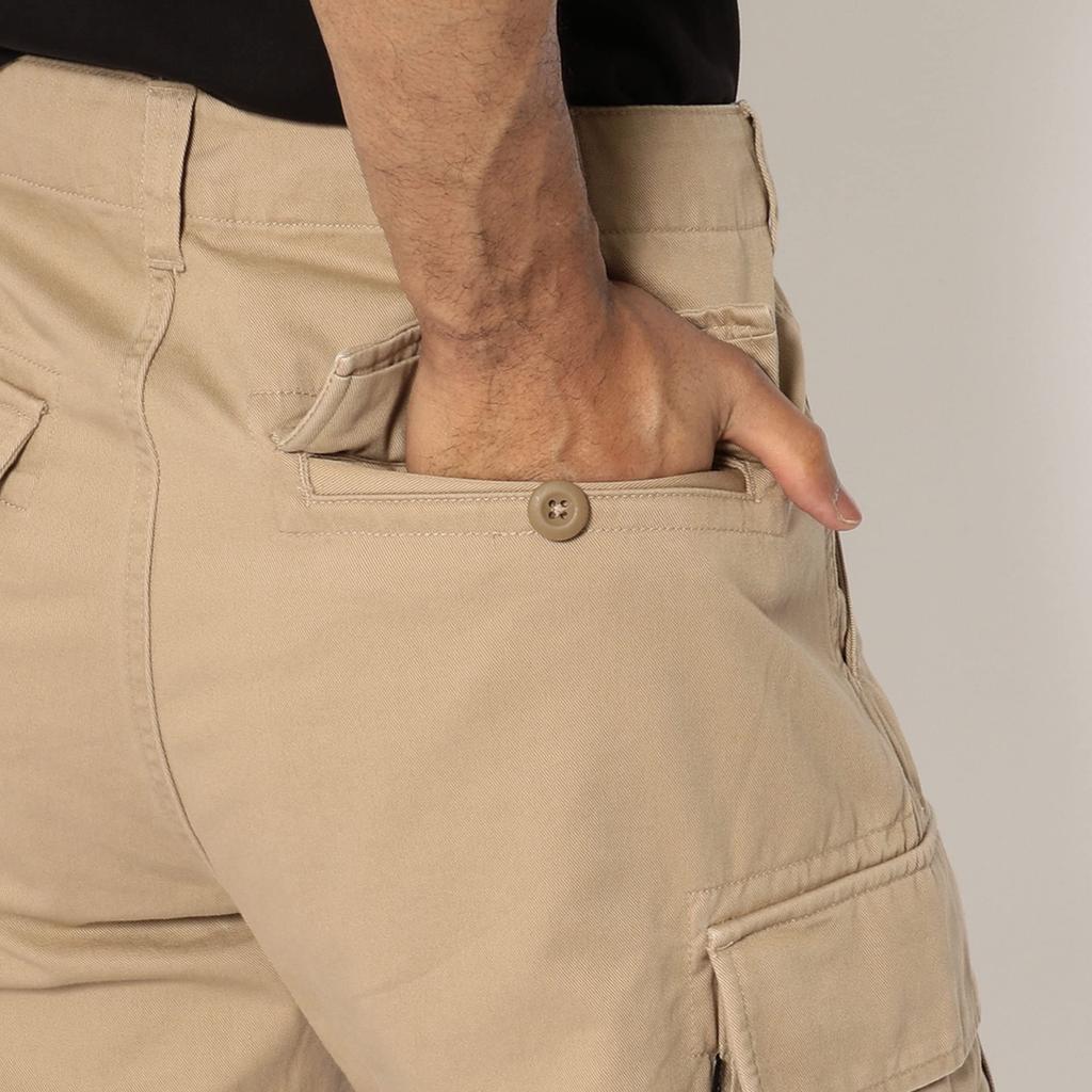 AVIREX BASIC FATIGUE CROPPED PANT 6126130 Men's XL 875 OLIVE/CAMO
